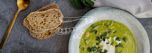 Healthy pea soup